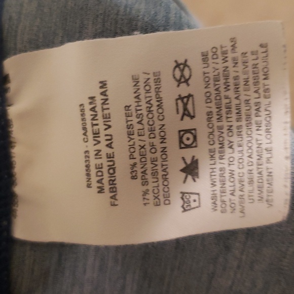 Women's Nike Dri Fit blue Leggings size medium - Picture 5 of 6